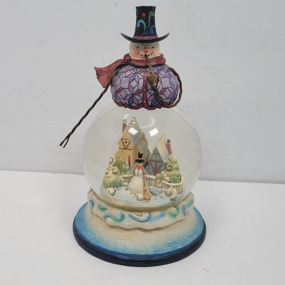 Jim Shore Heartwood Creek Frosty Days Warm Hearts Snowman S4017628